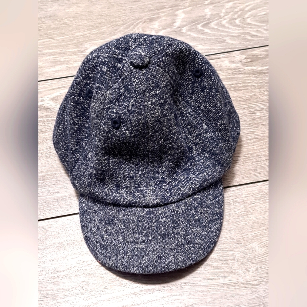 Brand New Baby Boy Blue Tweed Cap